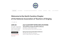 Desktop Screenshot of ncnats.org